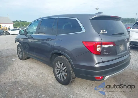2021 Honda Pilot Awd Ex-L from USA, damaged, VIN 5FNYF6H56MB058237